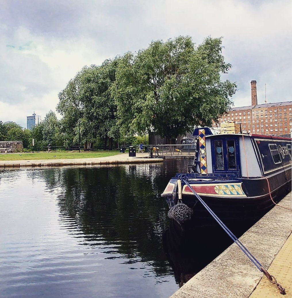 New Islington Marina which I only discovered this year ❤️ #Manchester