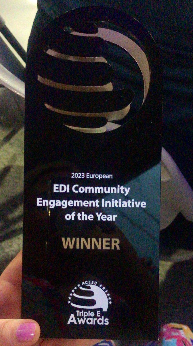 MTU Cork Campus Access Service (@mtucork_access) on Twitter photo Absolutely thrilled to have won the 2023 European EDI Community Engagement Initiative of the Year at the Triple E Awards for the collaborative ‘The Open Door Pop- Up Restaurant’ at Cork Prison. #ACEEU_Awards <a href="/MTU_ie/">Munster Technological University</a> <a href="/IrishPrisons/">Irish Prison Service</a> <a href="/CorkETB/">CorkETB🇮🇪🇪🇺</a> <a href="/IASIO_Ireland/">Tosú - new beginnings for people with convictions</a> Absolutely thrilled to have won the 2023 European EDI Community Engagement Initiative of the Year at the Triple E Awards for the collaborative ‘The Open Door Pop- Up Restaurant’ at Cork Prison. #ACEEU_Awards <a href="/MTU_ie/">Munster Technological University</a> <a href="/IrishPrisons/">Irish Prison Service</a> <a href="/CorkETB/">CorkETB🇮🇪🇪🇺</a> <a href="/IASIO_Ireland/">Tosú - new beginnings for people with convictions</a>