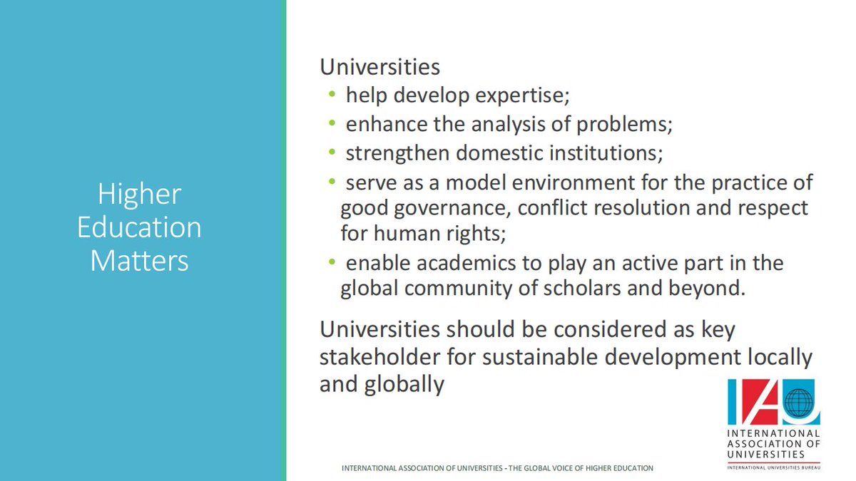 IAU_AIU's tweet photo. " #ESD has the capacity to transform #education systems if done right" - says @VantlandH
More Impressions from the discussion today at the #ESDNet Regional Meeting @UNESCO 👇
#HigherEd #SDGs #SustainableDevelopment #students https://t.co/0N8VHYvaue