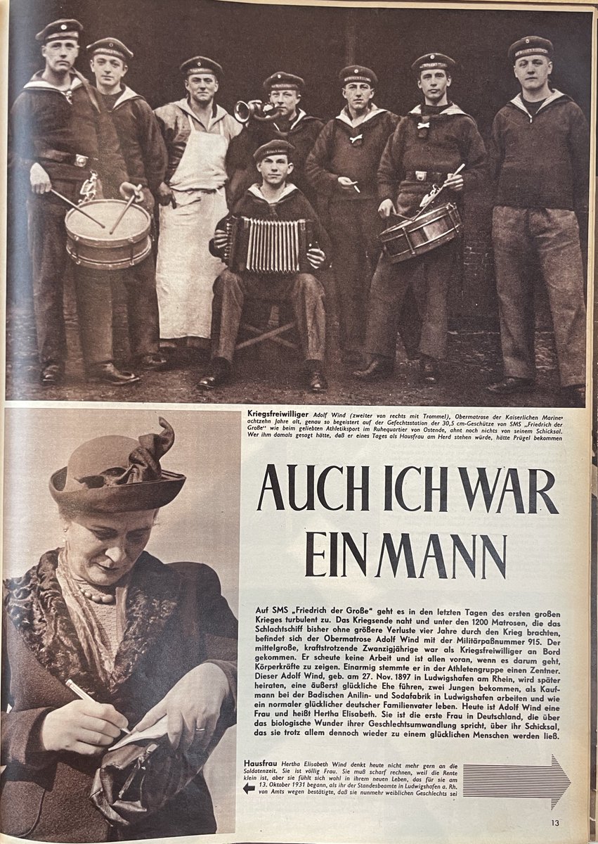 lilielbe's tweet image. Zur Recherche heute mal in die große Stadt gefahren 🏢
Und beim Einsehen von Artikeln über Hertha Wind gleich noch etwas zu Roberta Cowell gefunden 😊