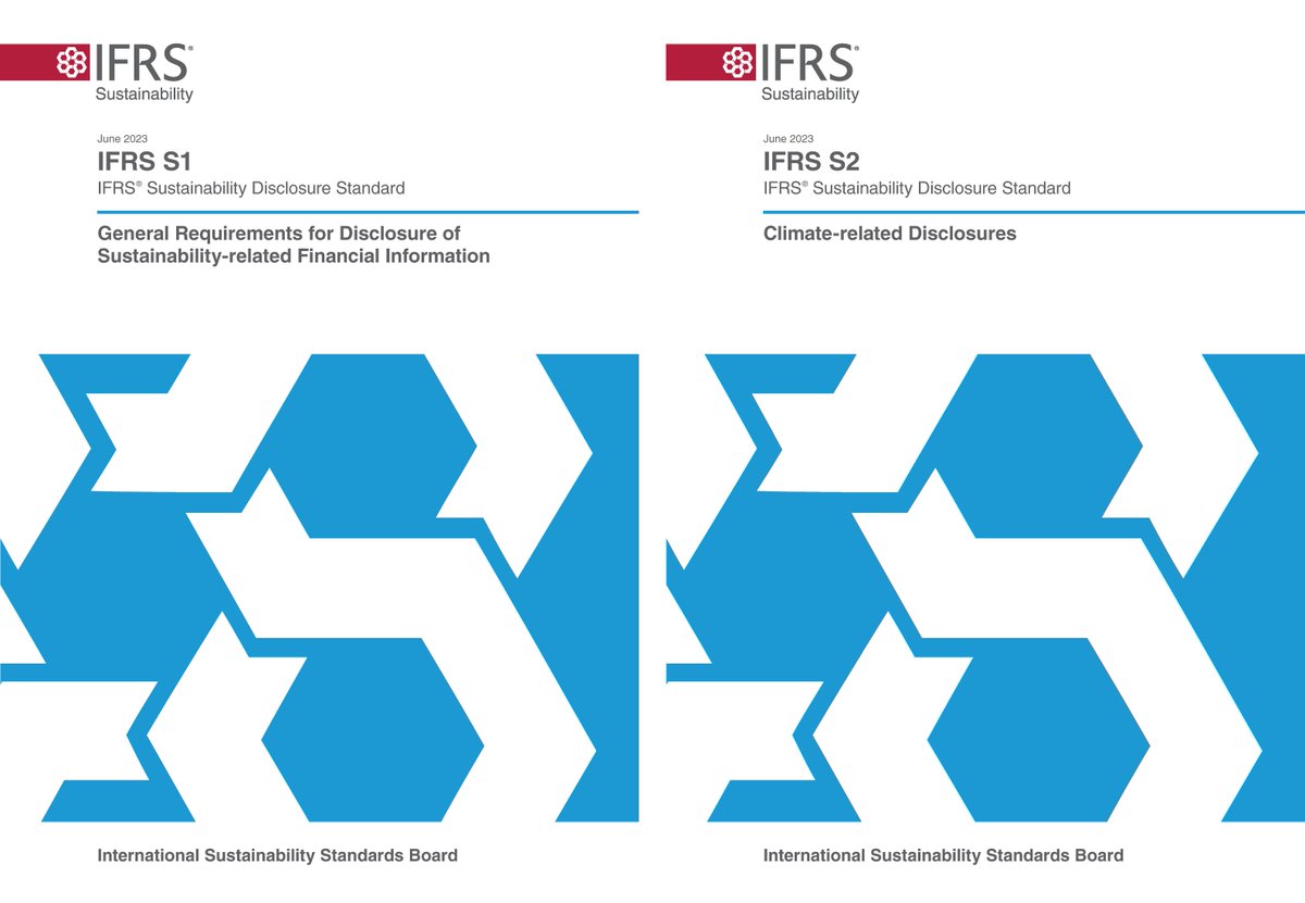 incpcol's tweet photo. #INFOINCP El ISSB emitió sus dos primeros estándares de sostenibilidad (NIIF S1 y S2) y de esta forma avanza en su propósito de lograr que se divulgue información sobre la sostenibilidad empresarial de manera integral, consistente y comparable. Más info en:https://t.co/ctvpyu2bwB https://t.co/rIYGAey0aE