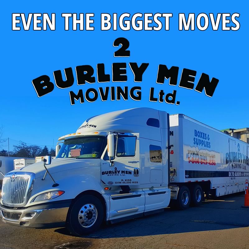 Got a move ahead of you? We've got all the right equipment to get you there. From our little 1 ton cube trucks to a massive 18 wheeler for the BIG moves! Contact us to get a free quick quote 2burleymen.ca/contact