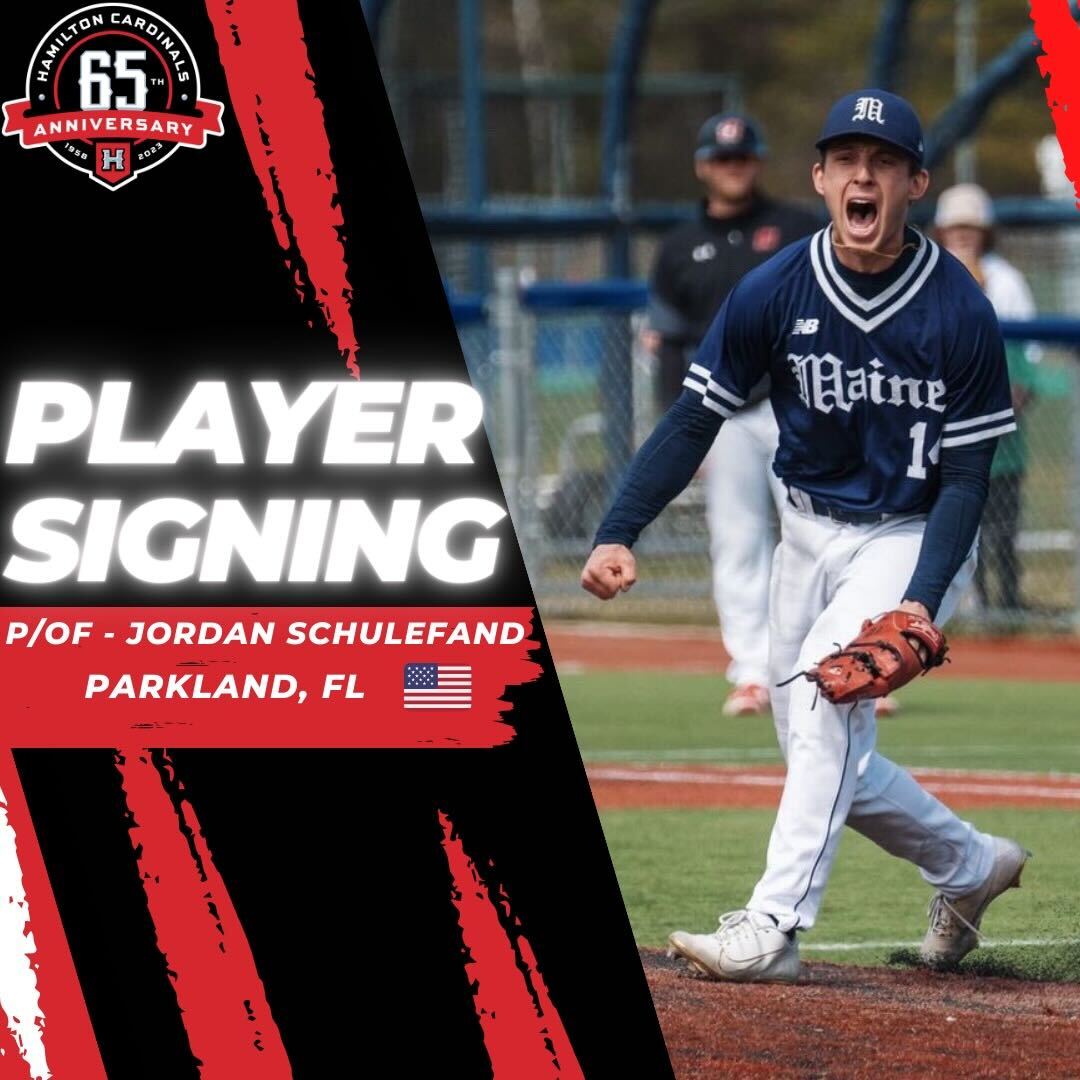 Hamilton Cardinals (@hamcardinalsibl) on Twitter photo โซ๐๐๐ฅ๐๐จ๐ฆ๐ ๐๐จ ๐๐ก๐ ๐๐๐ฆ๐ฆ๐๐ซ๐ด
The Hamilton Cardinals are excited to announce the signing of RHP/OF Jordan Schulefand.
๐iblcardinals.ca/news/cardinalsโฆ
#TheNest || <a href="/HamCardinalsIBL/">Hamilton Cardinals</a> ๐จ๐ฆ โซ๐๐๐ฅ๐๐จ๐ฆ๐ ๐๐จ ๐๐ก๐ ๐๐๐ฆ๐ฆ๐๐ซ๐ด
The Hamilton Cardinals are excited to announce the signing of RHP/OF Jordan Schulefand.
๐iblcardinals.ca/news/cardinalsโฆ
#TheNest || <a href="/HamCardinalsIBL/">Hamilton Cardinals</a> ๐จ๐ฆ