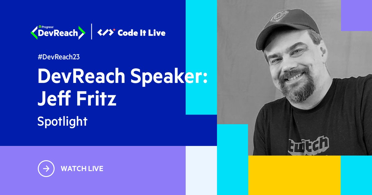 devreach's tweet photo. Only this Wednesday, June 28, 3 pm ET, we'll have the pleasure of chatting #DevReach23 with @csharpfritz &amp; even grab intel on his "Building Fast &amp; Reusable Code" talk! ✨ 

We'll be LIVE here &amp; on LinkedIn! Don't miss it!

#DeveloperCommunity #dotnet https://t.co/27m6jIUv35