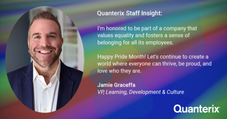 What does #PrideMonth🏳️‍🌈 mean at Quanterix? Find out from <a href="/JamieGraceffa/">Jamie Graceffa</a>, our VP of Learning, Development &amp; Culture below.