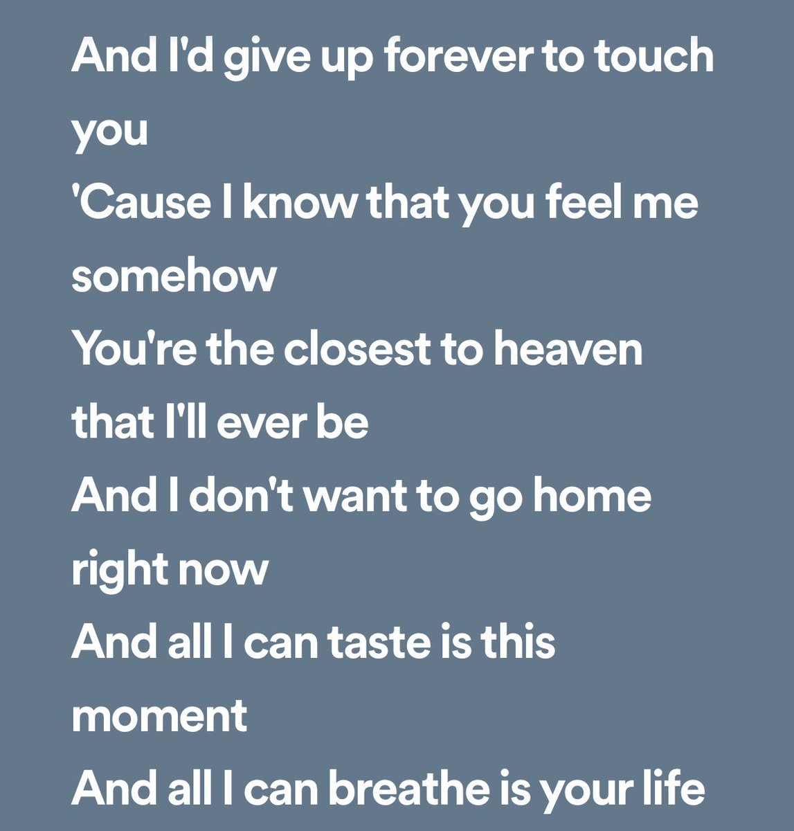 if iris by the goo goo dolls isn’t a queer song why are these some of the queerest lyrics ever written https://t.co/XqlejIdq3z