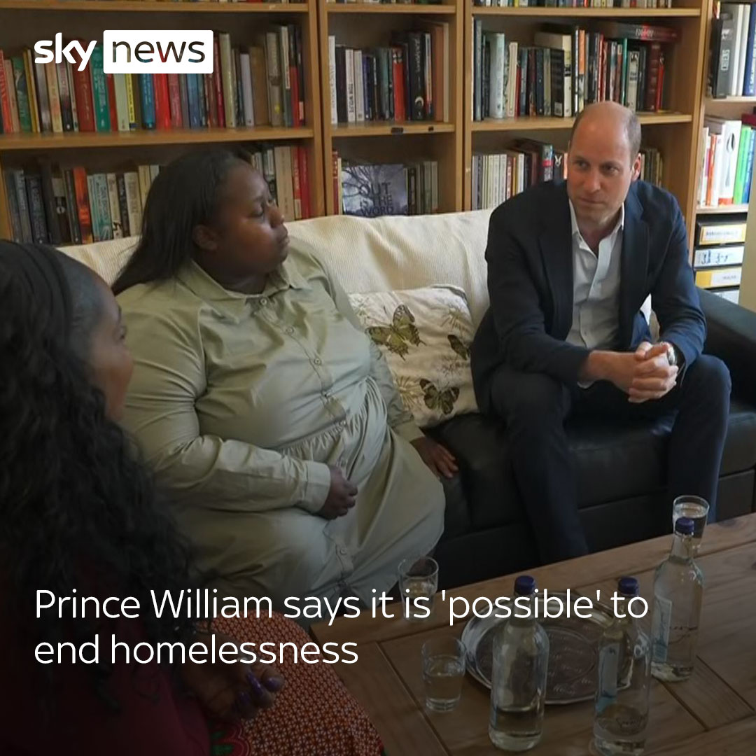 Sky News on Twitter "Prince William speaks about the launch of