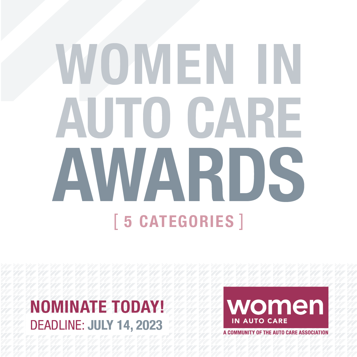 Highlighting opportunities for diversity in the trades is part of the U.S. Auto Tech National Championship mission.​

Nominate a woman in the industry that deserves this recognition. @WomenInAutoCare 2023 Awards Nomination.

alchemer.com