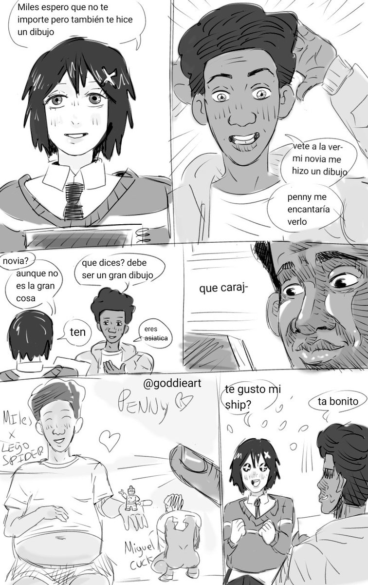 Goddieart99's tweet image. La shipeada pasó a ser shipeadora 

#penni #pennyparker #MilesMoralesFanart #Milesxpenny #milesxpeni #SpiderManAcrossTheSpiderVerse