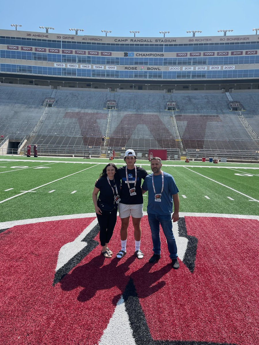 Milos Spasojevic (@milosspas10) on Twitter photo Had a phenomenal time at Madison. Thanks for an amazing time and great hospitality. <a href="/CoachPhilLongo/">Phil Longo</a> <a href="/CoachFick/">Luke Fickell</a> <a href="/CaseyRabach_61/">Casey Rabach</a> Had a phenomenal time at Madison. Thanks for an amazing time and great hospitality. <a href="/CoachPhilLongo/">Phil Longo</a> <a href="/CoachFick/">Luke Fickell</a> <a href="/CaseyRabach_61/">Casey Rabach</a>