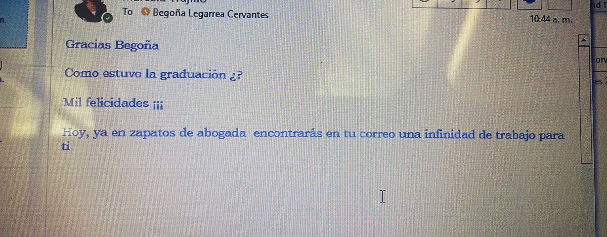 Yupiiiiiiiiiiiiiii (ahora págenme como abogada junior gracias)