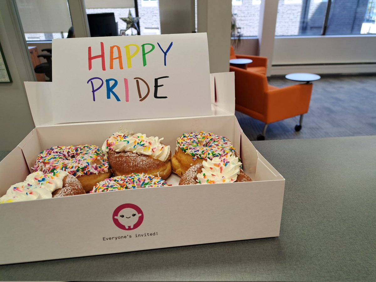 A little joy in the office today. #HappyPride @AlbertaMuseums