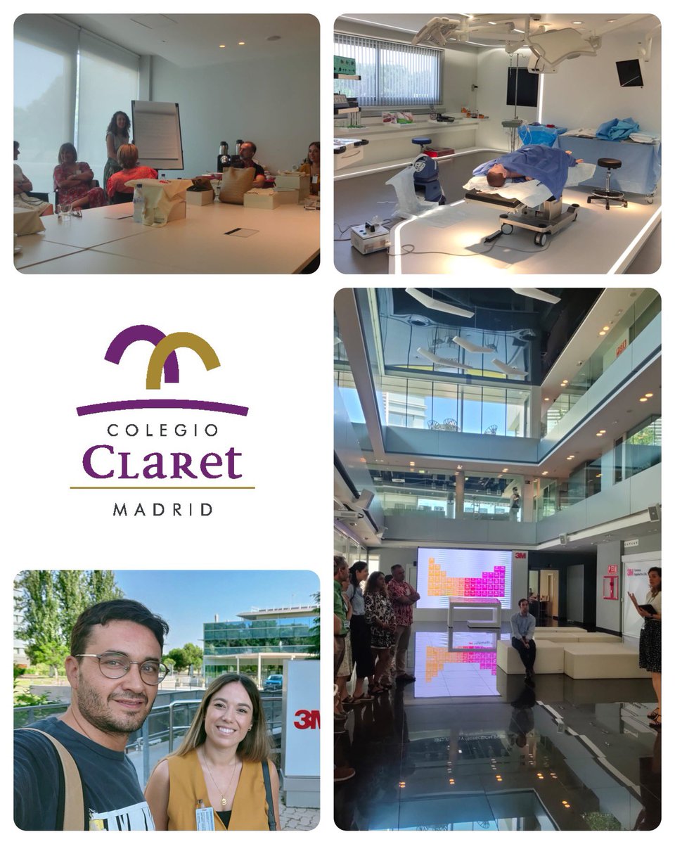 colegio_claret's tweet photo. Visitamos las instalaciones de 3M para concretar un proyecto de colaboración con ellos en la asignatura de Proyectos 4º ESO para el próximo curso.#topscientist #proyectosinnovadores #empoderamiento #stem @clarermadrid @3MEspana https://t.co/bLeSBkThdI
