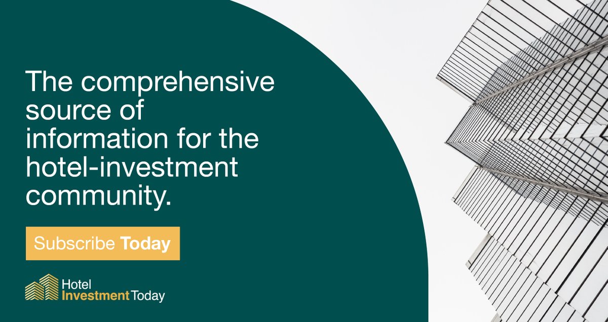 Want the latest news that matters to the hotel-investment community delivered straight to your inbox for FREE? Join Hotel Investment Today’s newsletter to get breaking news, analysis and data on key deals, profiles of dealmakers and developers, &amp; more... ow.ly/C69n50OXhbN