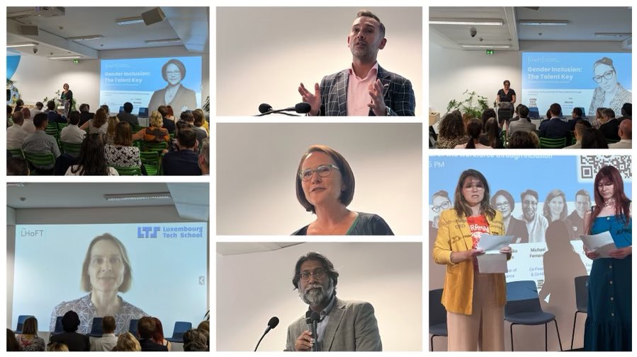 Yuriko Backes (@yuriko_backes) on Twitter photo 🙋🏻♀️ Thrilled to launch 🚀 <a href="/The_LHoFT/">Luxembourg House of Financial Technology</a>'s report on "Gender Inclusion: The Talent Key." It’s an imperative that we welcome #diversity & #inclusion into our workplaces.
A first concrete action will be a new project with <a href="/LuxTechSchool/">Luxembourg Tech School</a>: Female Talent in Finance & Tech 👏🏼 🙋🏻♀️ Thrilled to launch 🚀 <a href="/The_LHoFT/">Luxembourg House of Financial Technology</a>'s report on "Gender Inclusion: The Talent Key." It’s an imperative that we welcome #diversity & #inclusion into our workplaces.
A first concrete action will be a new project with <a href="/LuxTechSchool/">Luxembourg Tech School</a>: Female Talent in Finance & Tech 👏🏼