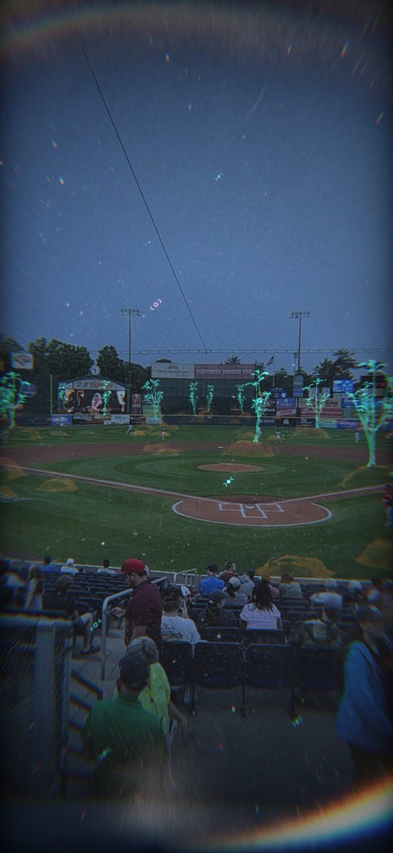 Overbeast_World's tweet photo. Hey, batter batter! ⚾️
Check out the mesmerizing Gravity Birch trees gracing the Baseball diamond! Thanks to Researcher @bl1ndlight for sharing this image. It's incredible to witness the Overworld blending with everyday surroundings. Share your #Overbeast photos with us too! https://t.co/7Ia06PuAK4
