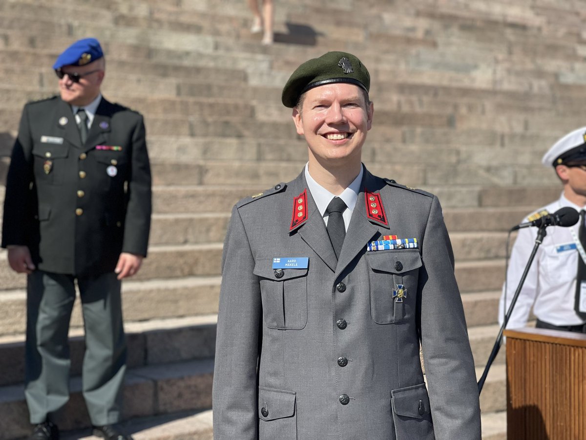 MarkkuJms's tweet photo. Honor to be #CIOR/ #CIOMR/ #CISOR  Summer Congress 2023 invited guest today.
A great start to an unforgettable week. This is the first time when The Summer Congress arrives in Finland. #MILCOMP supported by my organization
@Puolustusvoimat @reserviupseeri @reservilaiset @helsinki https://t.co/yg8wYpoBv6