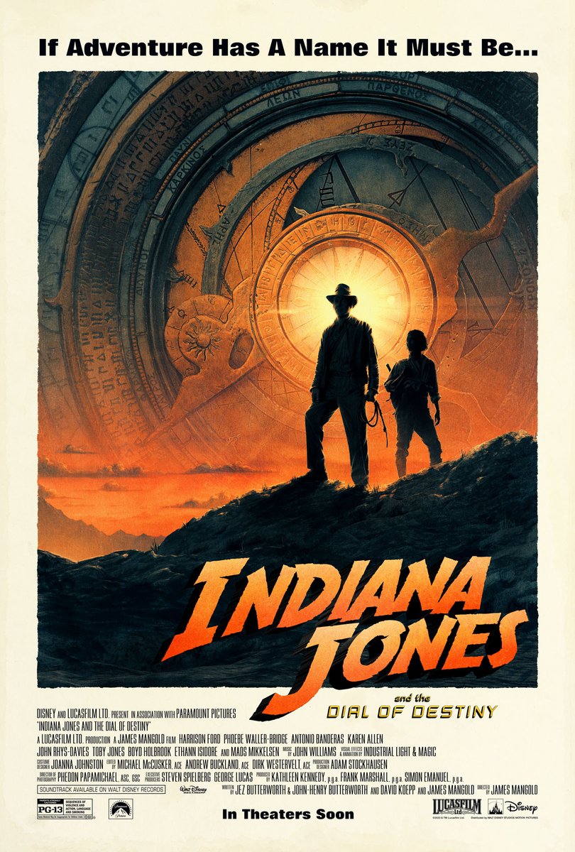 If adventure has a name, it must be Indiana Jones. 

Here's my official poster for Indiana Jones and the Dial of Destiny, this one felt special for me to make. I went for a real throwback to old school one sheet style posters.

Get tickets now: fandango.com/indianajones