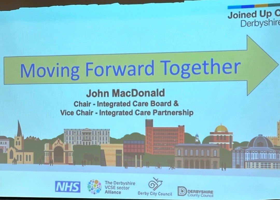 Really interesting and positive day at the <a href="/MFTogether2023/">MovingForwardsTogether2023</a> event today 👏

Key message: the #VCSE is vital to to long term population health and only by working together, cross sector, as equal partners can we be part of the solution ♥️