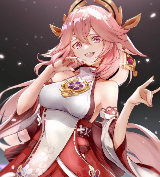 誕生日おめでとう! #原神 #GenshinImpact #YaeMiko #八重神子生誕祭2023