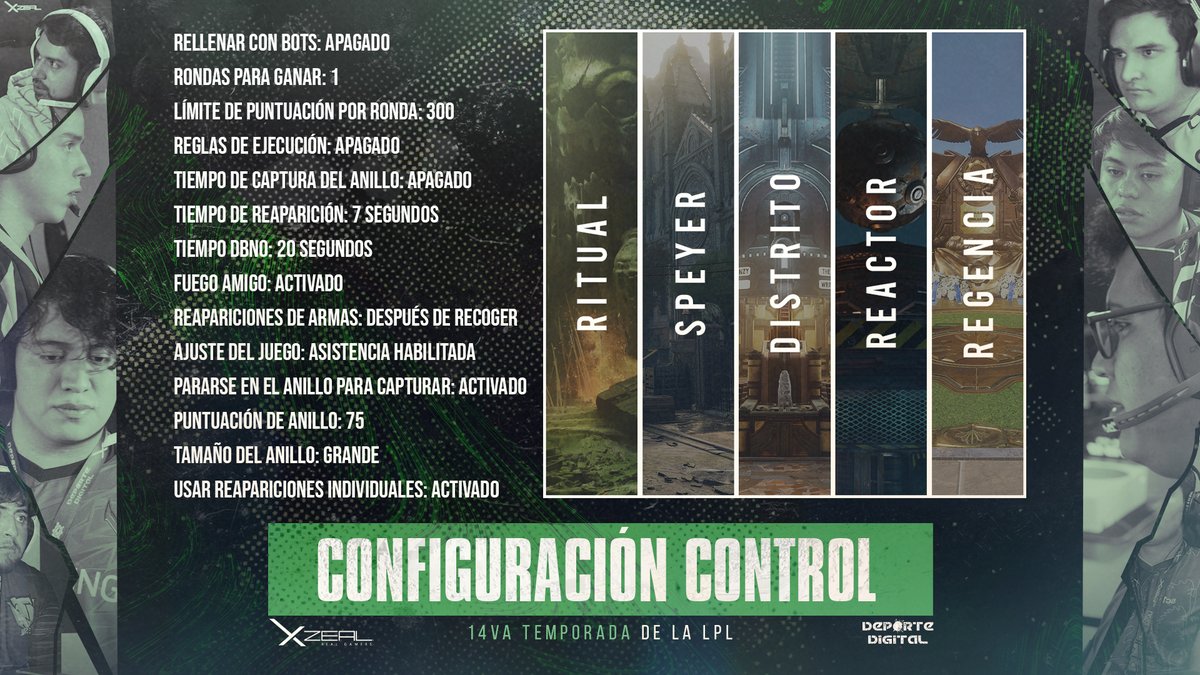 LIGA PROFESIONAL LATINOAMERICANA 14T patrocinada por <a href="/XZEAL_GAMING/">Xzeal</a>

CLASIFICATORIAS JORNADA D
LUNES 26 DE JUNIO 
21:00 HRS CDMX

<a href="/PRSuperiority/">𝙎𝙪𝙥𝙚𝙧𝙞𝙤𝙧𝙞𝙩𝙮</a> 
<a href="/OrionGG/">Orion</a>  
<a href="/RazeTeamFM/">Raze Team</a>
<a href="/EsportsEmbher/">EMBHER ESPORTS</a>
<a href="/Panas_Esports/">Panas-Esports</a>
<a href="/SportsSdl/">SDL E-SPORTS</a>
@iDeadly_esports
<a href="/7_motiv/">motiv7</a> 
<a href="/XboxMexico/">Xbox México</a>