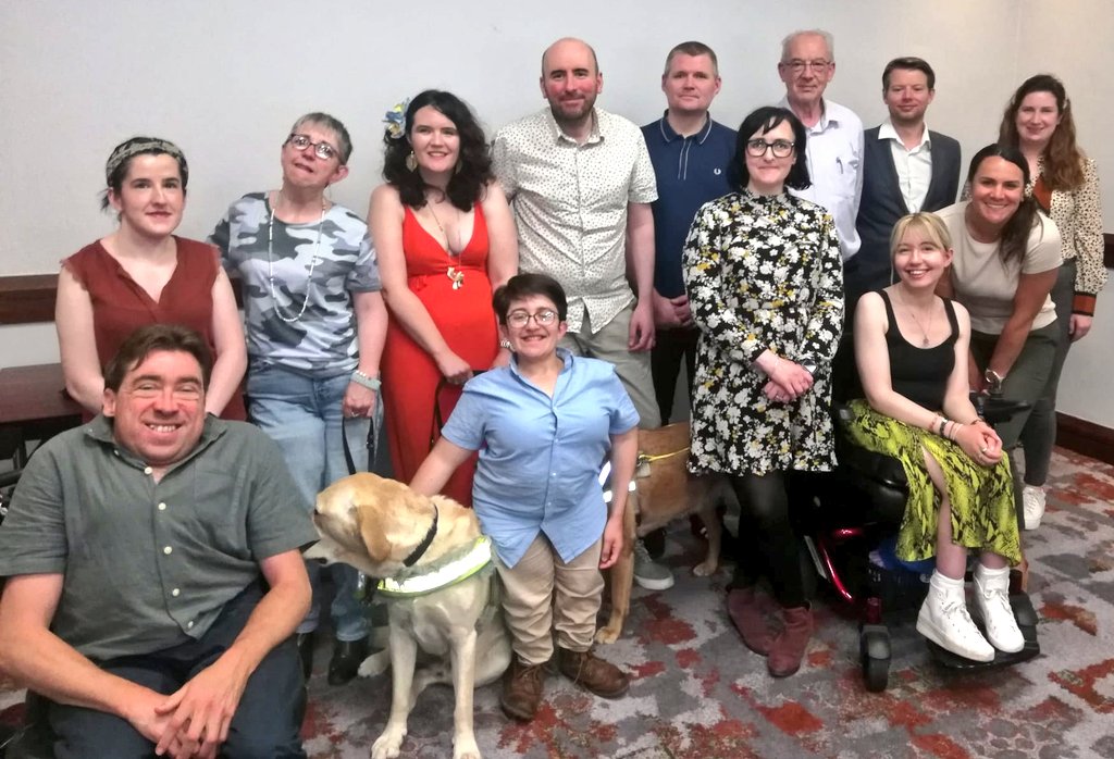 We in NDPAC,National Disabled Postgraduate Advisory Committee, met with <a href="/aheadireland/">AHEAD Ireland</a> to explore opportunities for collaboration &amp; developing our relationship between the two groups.It is great to see our little group continuing to evolve &amp; advocate for change.
