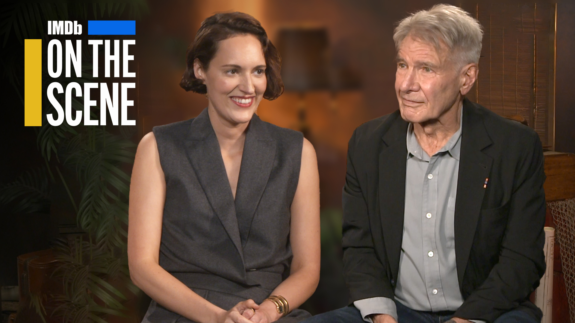 IMDb on X: Making Harrison Ford laugh is like climbing Mount Everest 🏔️👀  Watch as we go #OnTheScene with the cast of Indiana Jones and the Dial of  Destiny!  / X