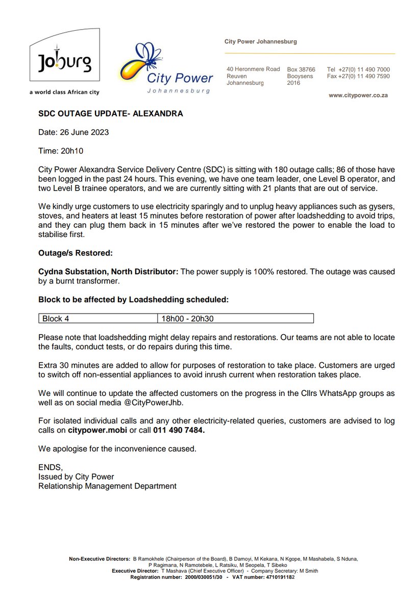 @CityPowerJhb tweet media