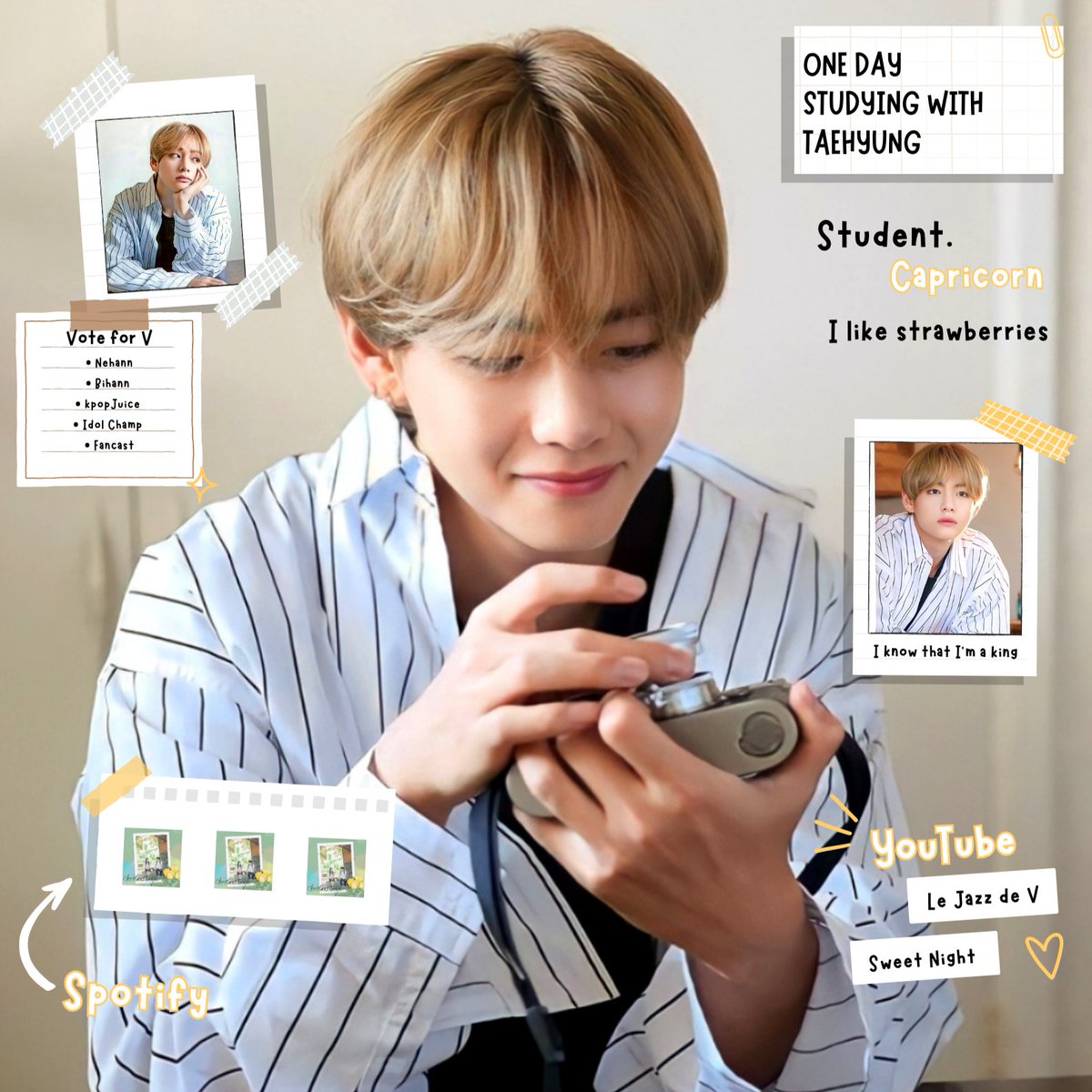 thvstream's tweet image. ♡ | one day studying with taehyung 📚 

¡ hola ! les comparto la dinámica del día de hoy, recuerden que pueden hacerla durante el resto del día o cuando quieran. Abajo estarán las indicaciones. ◡̈💗 

방탄소년단 뷔 #방탄소년단뷔 #뷔 #BTSV #V @BTS_twt