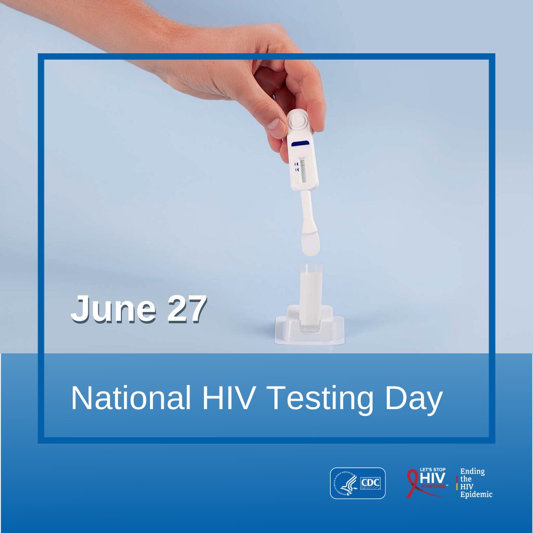 HIV testing is easier than ever! Empower patients with info on the different types of HIV tests available. #HIVTestingDay #StopHIVTogether