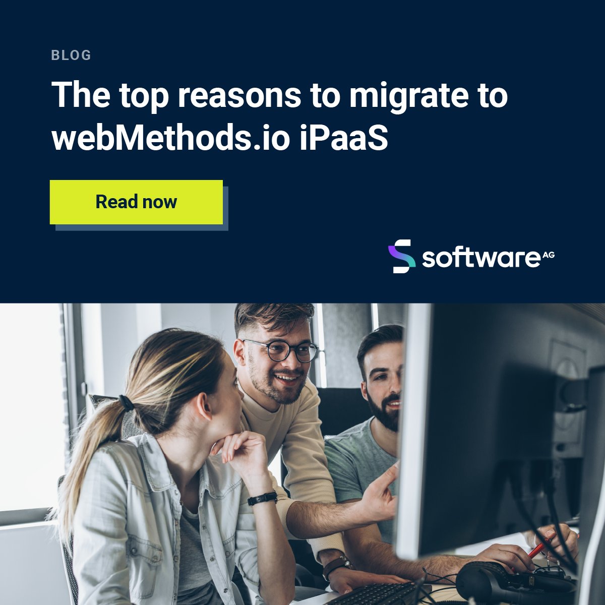 Overcoming the challenges of digital transformation requires a new approach to integration. Read why webMethods.io iPaaS is your best overall choice:
bit.ly/3D61thr

#iPaaS #CloudMigration #webMethods