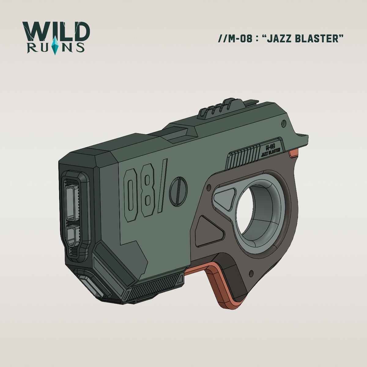 Just finished. I can't wait to print it!

<a href="/Wild_Ruins/">Wild Ruins</a> M-08 Jazz Blaster