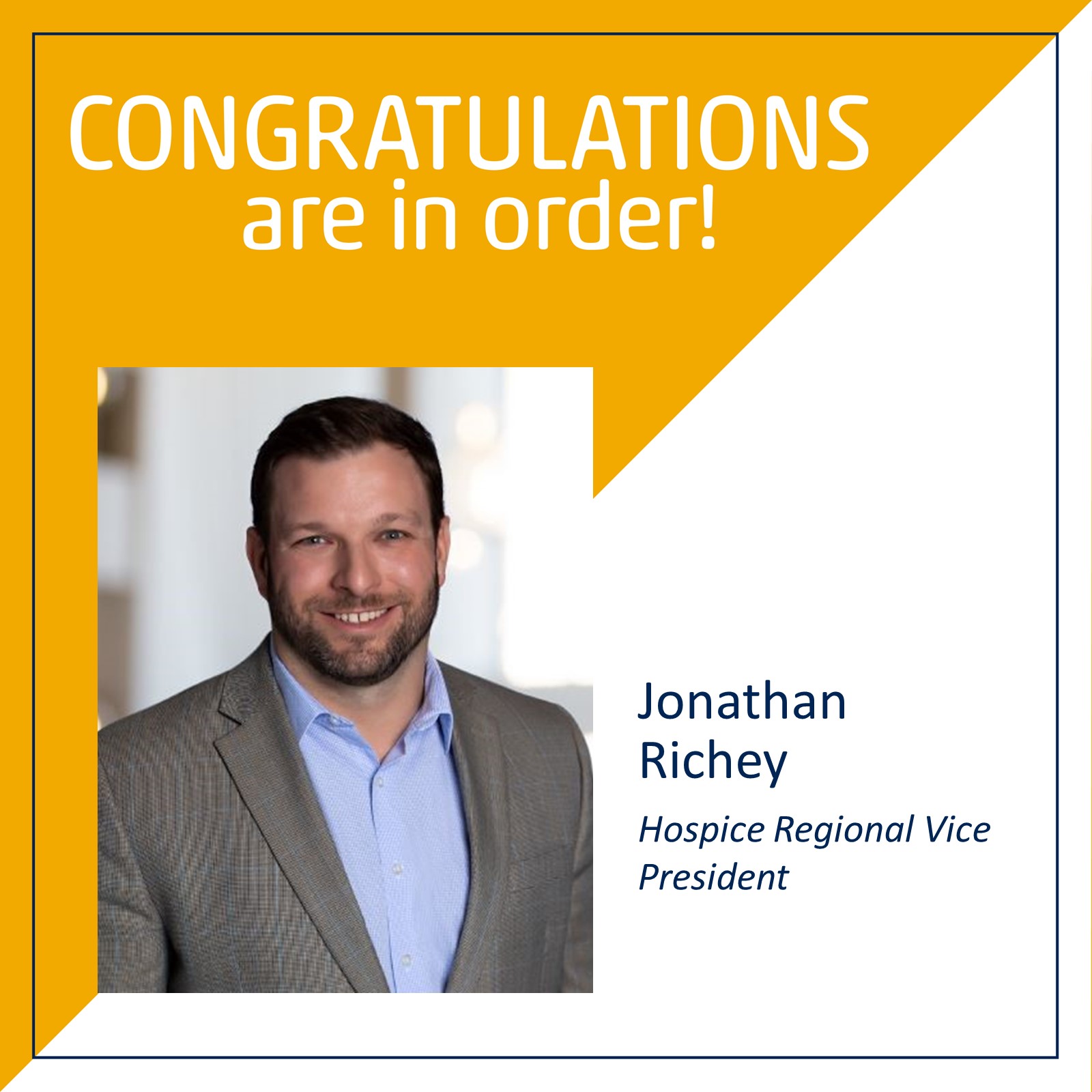 Compassus on Twitter "Congrats to Jonathan Richey on his promotion to Compassus Hospice