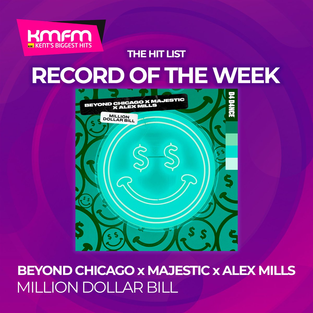 Every night this week on the Hit List I'm going to be playing 'Million Dollar Bill' by <a href="/BeyondChicago1/">Beyond Chicago</a> <a href="/MajesticOnline/">MAJESTIC</a> and @BlameAlexMills as my #RecordoftheWeek What a banger! 🔥 Hear it after 8:20pm - Numi 💖
#NowPlaying