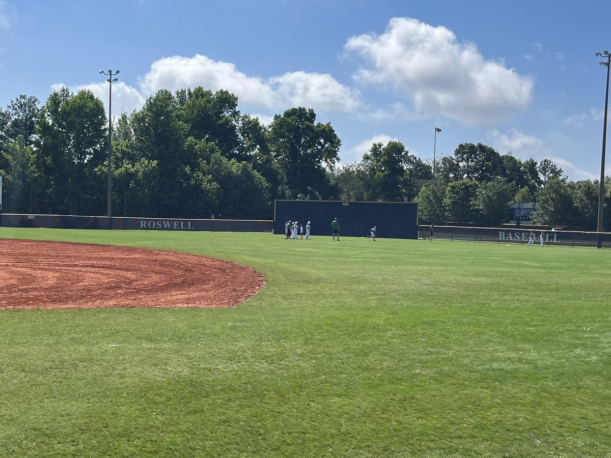 Had a great first day of camp! Looking forward to tomorrow. Some talented players out here! Thank you to all of our coaches and Roswell players for their help!! Go Hornets!