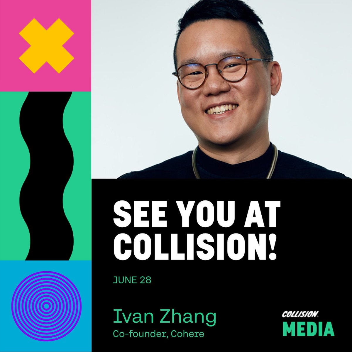 cohere (@cohere) on Twitter photo .<a href="/1vnzh/">Ivan Zhang</a>, Cohere's CTO and Co-founder, will be on stage at <a href="/CollisionHQ/">Collision Conf</a> in Toronto! Ivan will be on the FullSTK stage from 3:25 - 3:45pm EDT. Moderated by <a href="/AnthonyGrreen/">Anthony Green</a> of <a href="/techreview/">MIT Technology Review</a>, Ivan will discuss how Cohere is accelerating the next wave of productivity with LLMs. .<a href="/1vnzh/">Ivan Zhang</a>, Cohere's CTO and Co-founder, will be on stage at <a href="/CollisionHQ/">Collision Conf</a> in Toronto! Ivan will be on the FullSTK stage from 3:25 - 3:45pm EDT. Moderated by <a href="/AnthonyGrreen/">Anthony Green</a> of <a href="/techreview/">MIT Technology Review</a>, Ivan will discuss how Cohere is accelerating the next wave of productivity with LLMs.