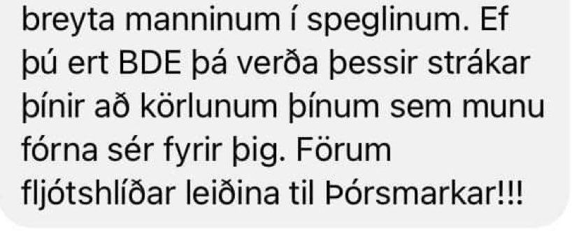 Eyþór kemur inn í byrjunarliðið eftir að hafa verið sendur út til Mílanó í legkökunudd. Daníel og Sindri sem hafa verið háværir gagngrýnendur Guðmundar þjálfara eru sem fyrr í agabanni

Guðmundur þjálfari er á andlegu vegferðinni og fékk þessi skilaboð frá Shamaninum sínum 👉😐👈