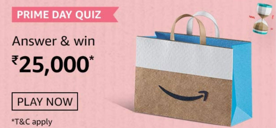 Amazon Prime Day quiz answers to win ₹25000
skyneel.com/amazon-prime-d…

#AmazonQuiz #AmazonPrimeDayQuiz #AmazonQuizAnswers #PrimeDay