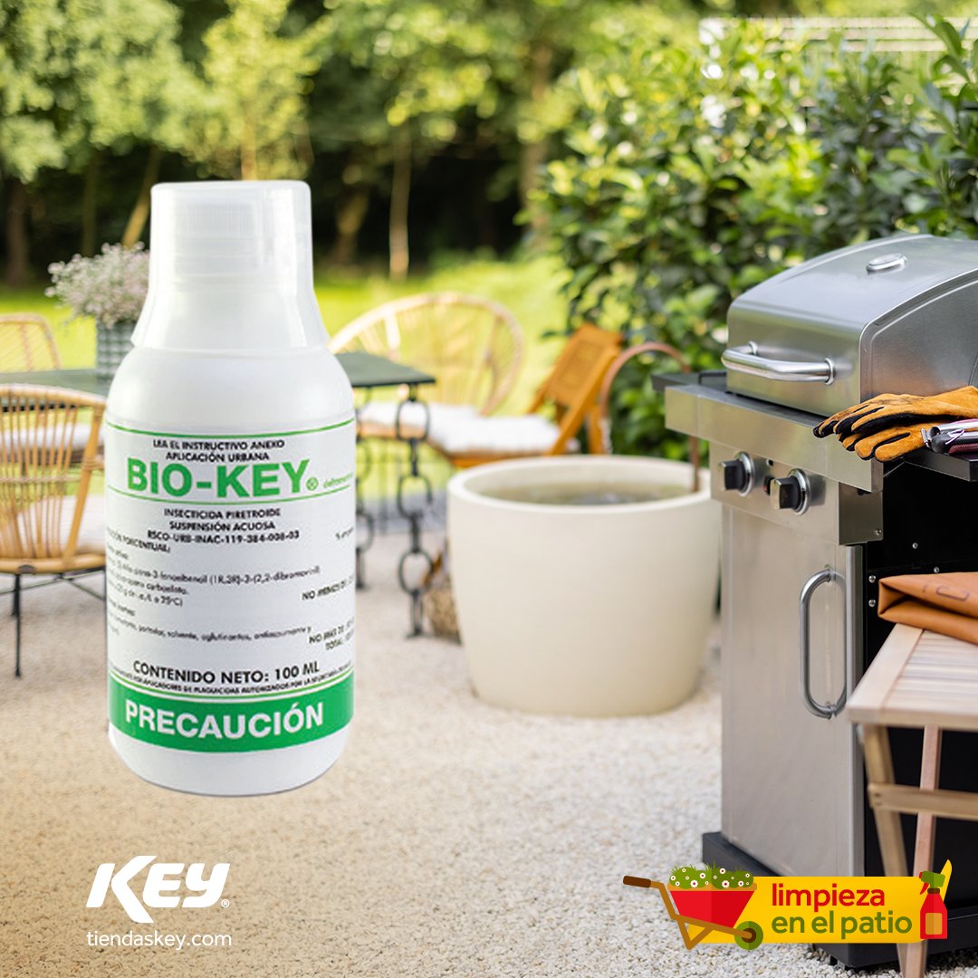 tiendaskey's tweet photo. 🧹🪣🌳 Es tiempo de darle una limpieza a tu patio...
¡También fumiga!
🚫🪳Sin cucarachas, sin insectos
Con #BIOKEY fumiga tú misma, en cualquier época del año
🏪 Disponible en Puntos KEY® #Monterrey y #Saltillo
💻 Haz tu compra en https://t.co/xbN1J4hkAh
#TiendasKEY https://t.co/OVnbfD6aNZ