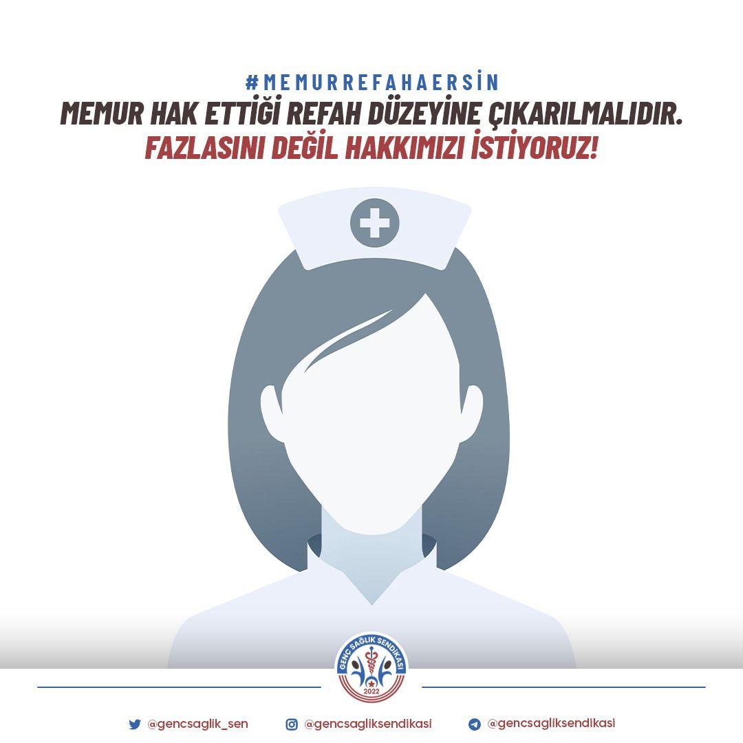 Sadaka değil zam istiyoruz  #MemurRefahaErsin
@gencsaglik_sen