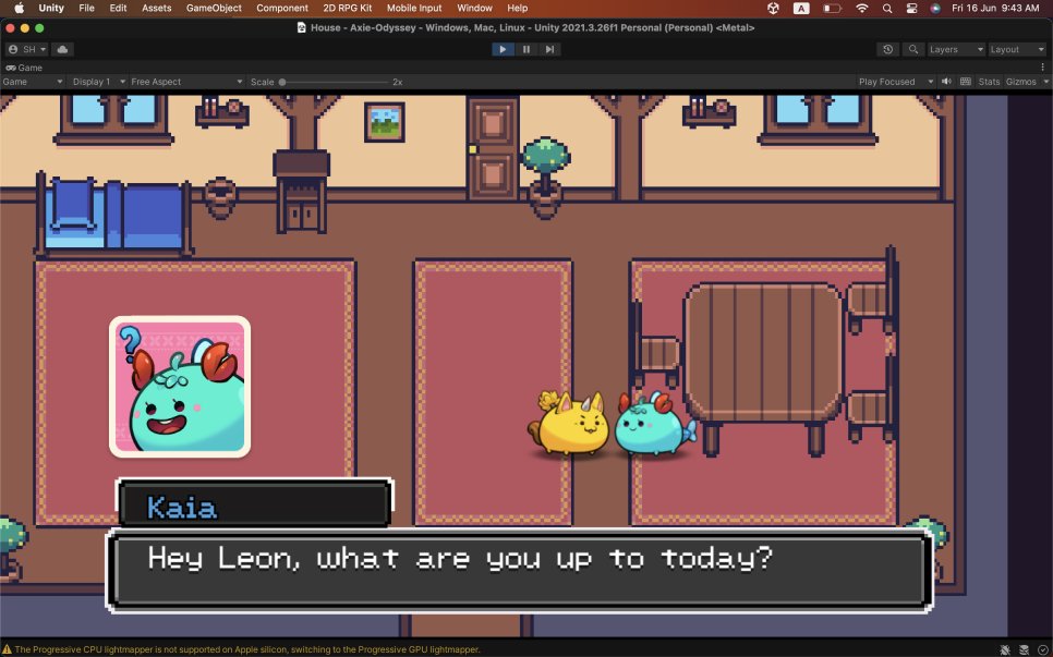 Found this screenshot in the <a href="/AxieWar/">Axie Infinity War</a> Discord.

Axie Odyssey under development?