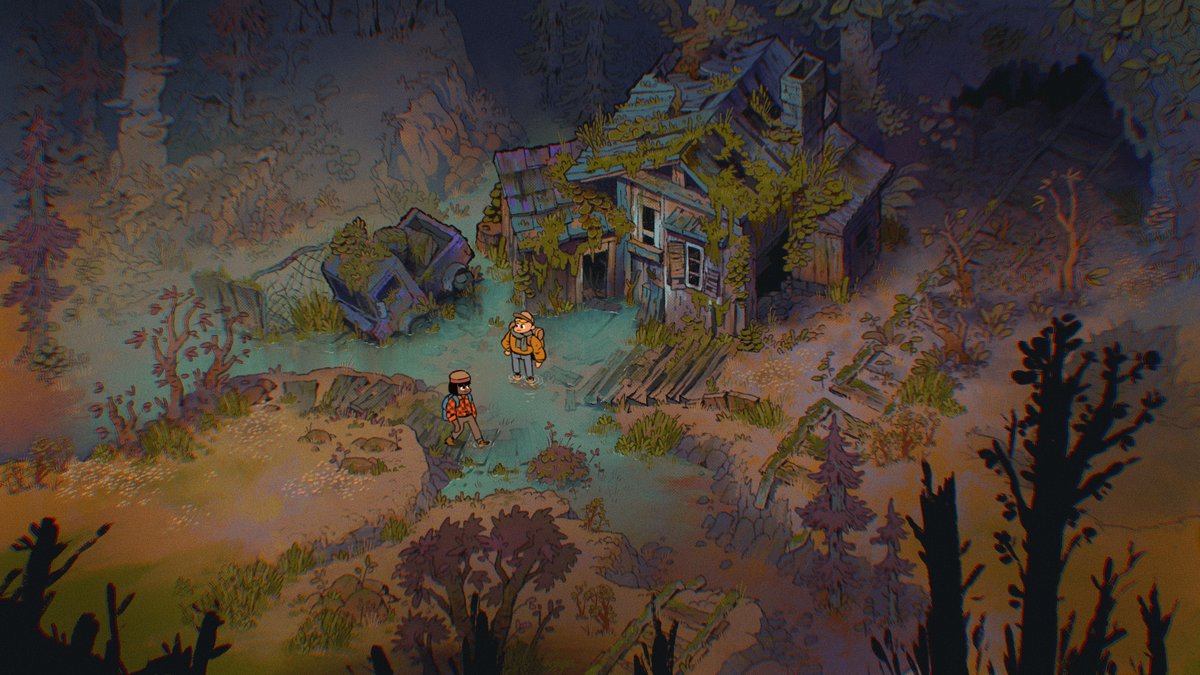 krzymsky's tweet image. The lineman&apos;s hut.
artstation.com/artwork/lDZy1O
#illustration #procreateart