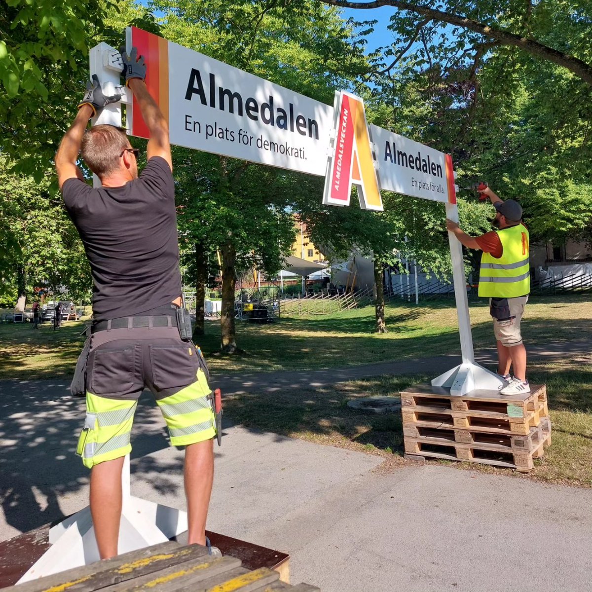 Almedalen - en plats för demokrati, en plats för politik, en plats för mångfald, en plats för alla ❤️ #almedalen2023