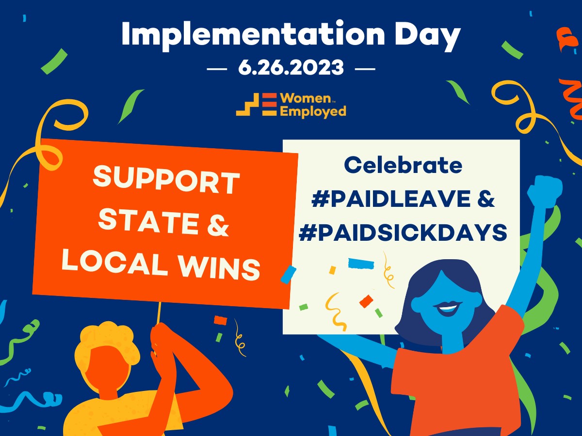 Today we celebrate #PaidSickDays & #PaidFamilyLeave laws passed across the country. This year we'll focus on equity gaps in obtaining & using #PaidLeave. We're also highlighting state & local wins & the Pregnant Workers Fairness Act, which goes into effect 6/27!
#WeEarnedIt