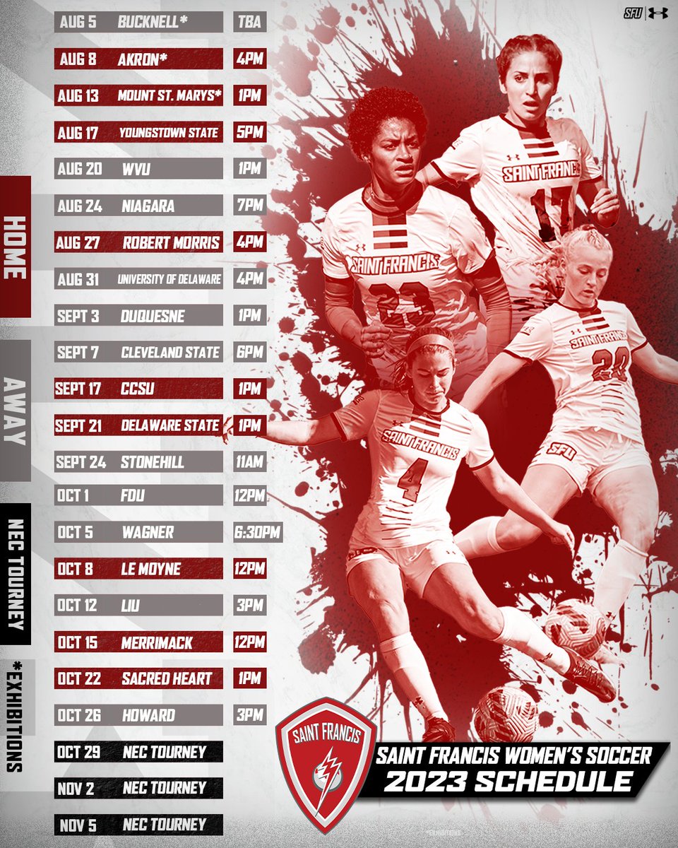 Saint Francis Women's Soccer tweet media