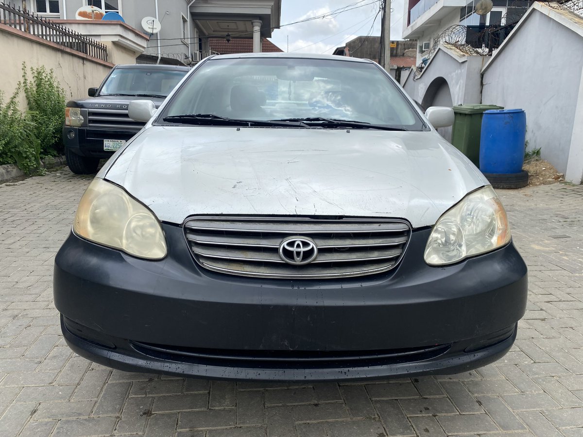 ChrystalAutos's tweet photo. Foreign Used
2004 Corolla 
Clean, Super sound Engine
Price: N4m
Lagos. 
https://t.co/744m2iXFQ9… -WhatsApp
09068143556 - call

Doyin Emmanuella Thursday and Friday Ibadan Expressway Vice President Kashim Shettima Big 7 Records Fufu Nuhu Ribadu Okocha https://t.co/aCwc6d8tqI