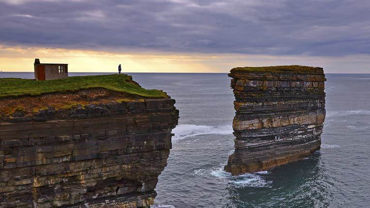 3. Downpatrick Head, Ireland 🇮🇪

The climb is near-impossible, but if you do it, the banshees will sing you their song and mayb you make love to them?