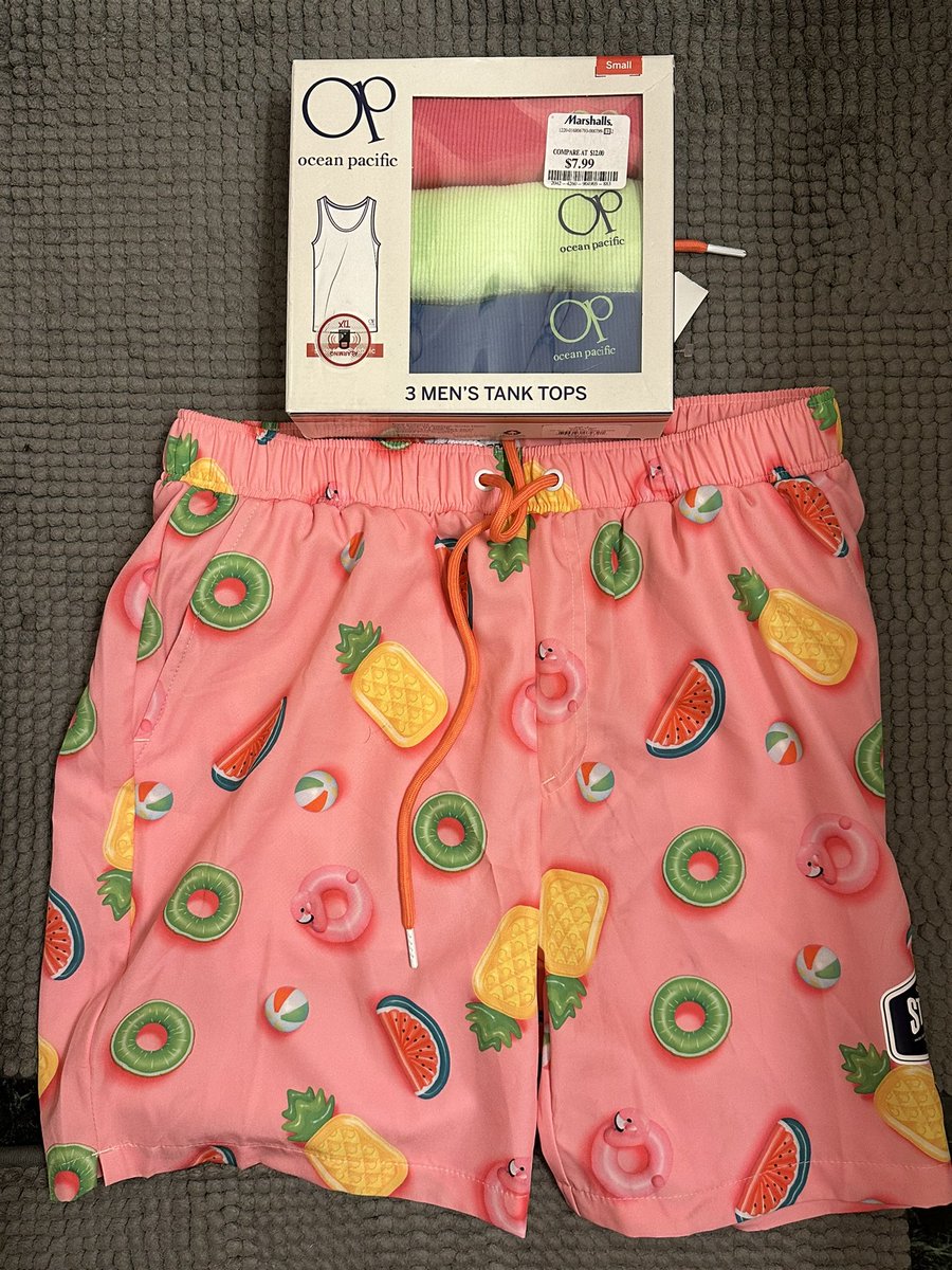 n2_briefs's tweet photo. Gayest. Outfit. EVER! From Marshalls!!!
๐ณ๏ธโ๐ ๐ ๐ ๐ฆฉ ๐ณ๏ธโ๐
#Mosmann #SwimTrunks #OceanPacific #TankTop https://t.co/3OgZK8rhHi