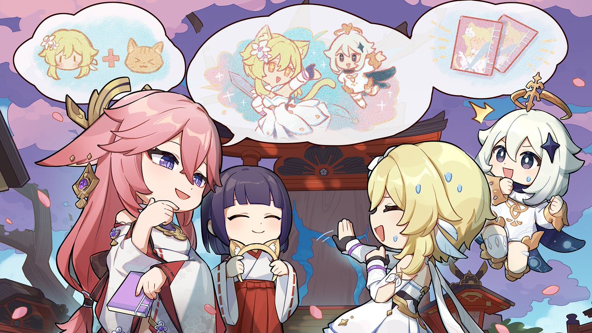 ProjLuminous's tweet photo. Happy birthday, Yae! https://t.co/mi6HjRz5T8