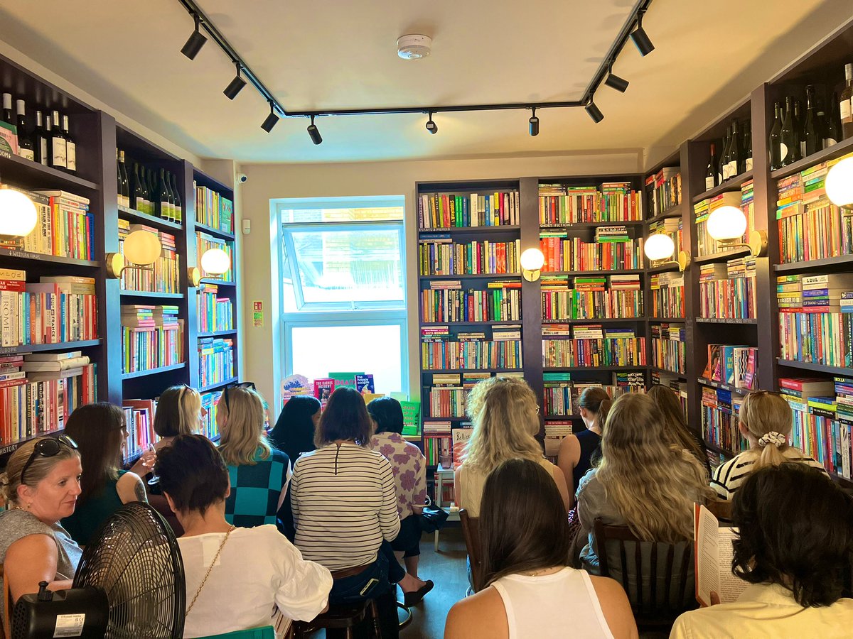 Nicola Dinan and Shon Faye talking intimacy, vulnerability & young queer love at the most lovely North London indie @BookBarUK. Nicola’s debut #Bellies is out this Thursday and it’s going to land with a bang @DoubledayUK @shonfaye 🍑